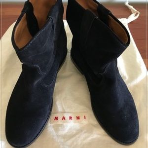 NWOT Isabel Marant Crisi Suede Ankle Boot